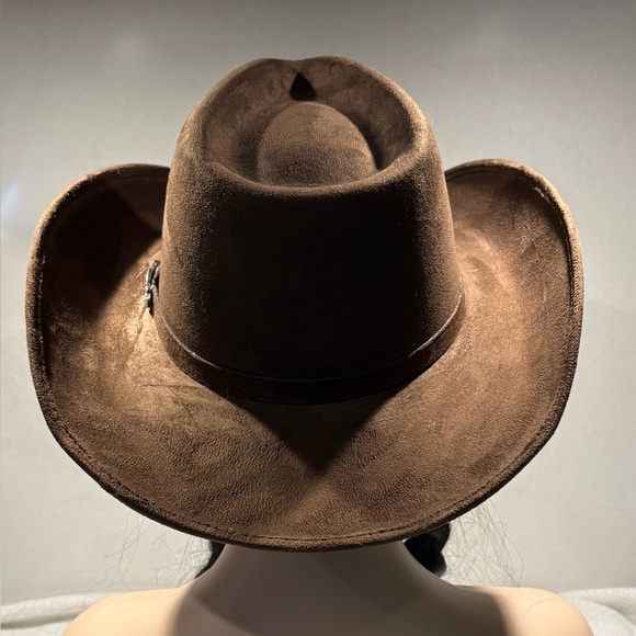 Som-Her Hats Brown Suede Cowboy Hat (XL) - Made in Mexico - Picture 4 of 15